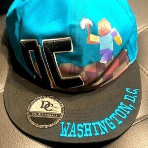 Minecraft snapback cap hat